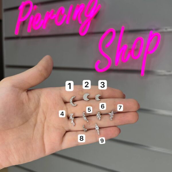 پیرسینگ گوش 9 مدل